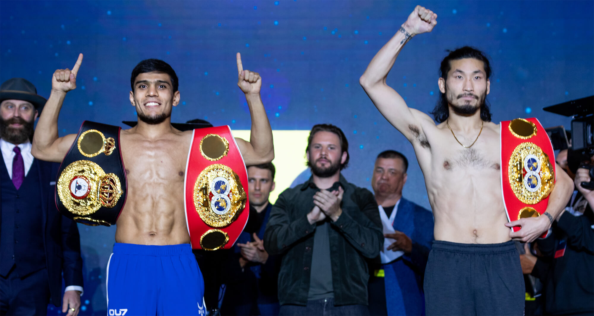 Usbekistani suurim poksiõhtu: Ahmadalijev võitis Iwasat