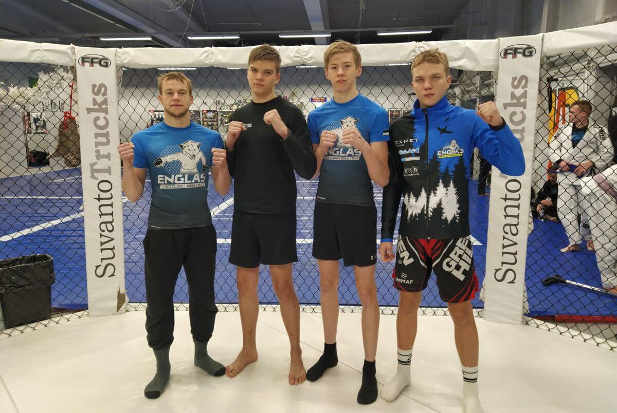 Eestlased käisid Suomi MMA Cupil kogemusi omandamas