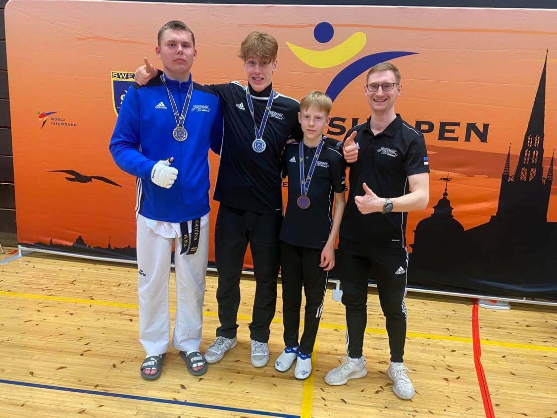 Eesti Olümpia Taekwondo noorsportlased tõid uued medalid!