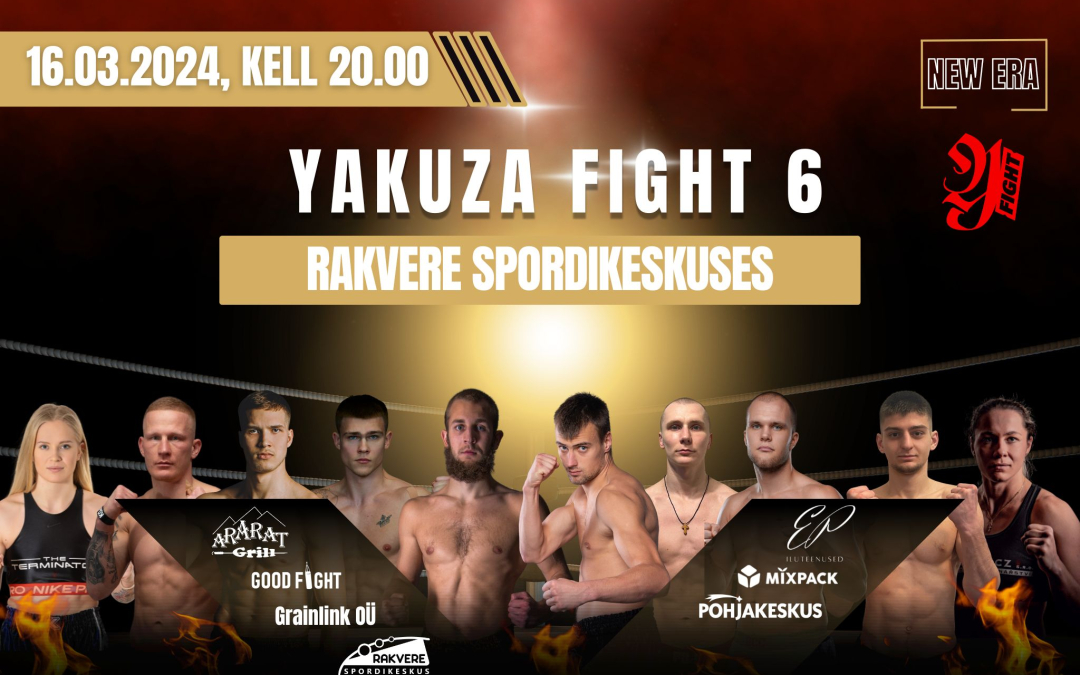 GALERII I YAKUZA FIGHT I Vaata Yakuza Fight 6 lõplikku fight card`i