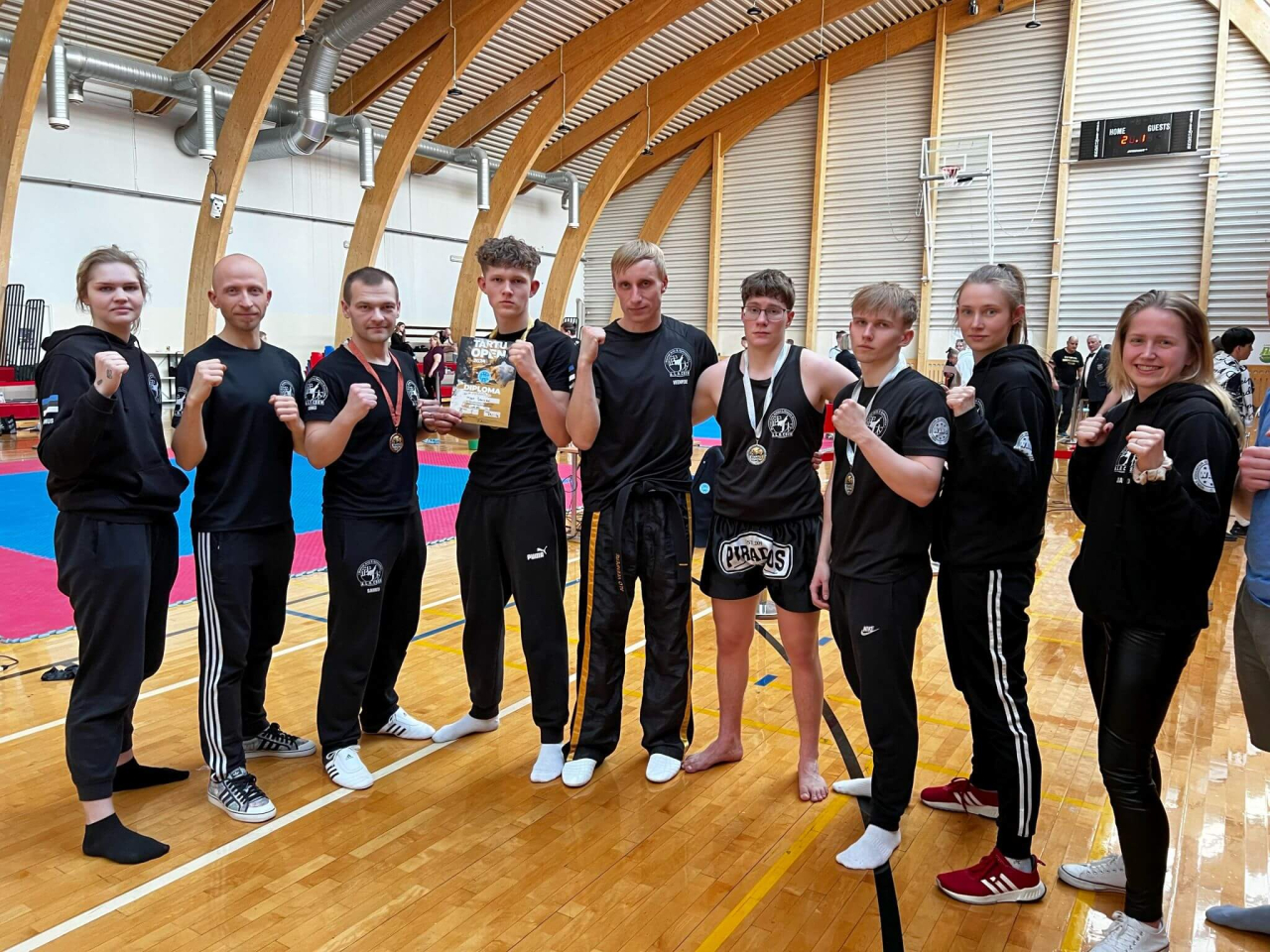 Kickboxingu meistrivõistlused Tartu Open 2024 (Foto Merle Hein)