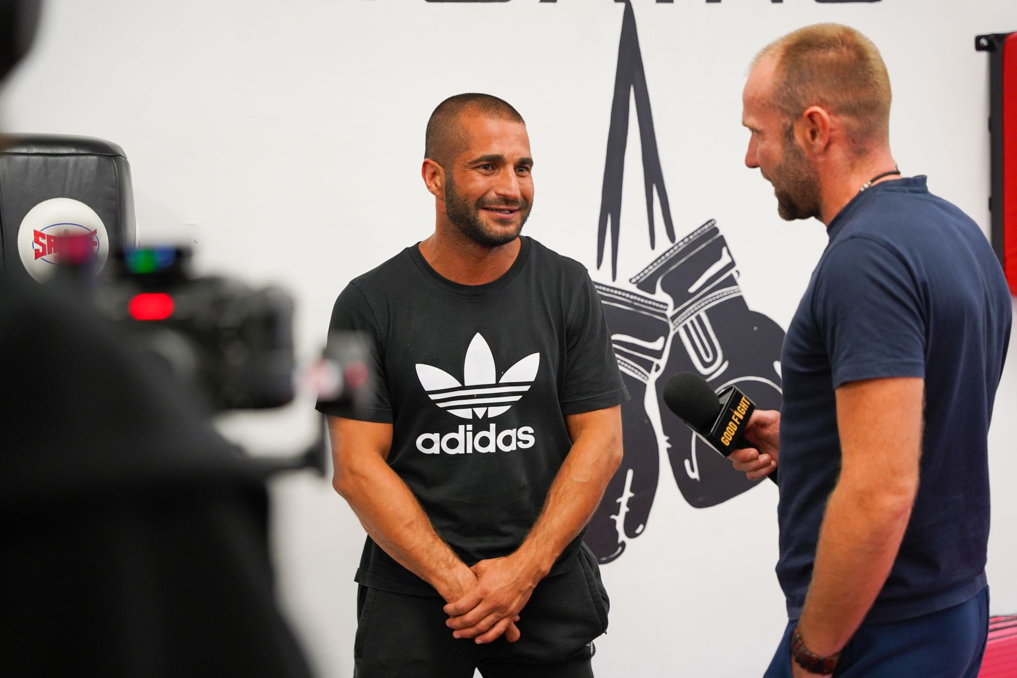 Rustam Gurbanov ja Andrei Senek. Foto: GoodFight, Evelin Kruus