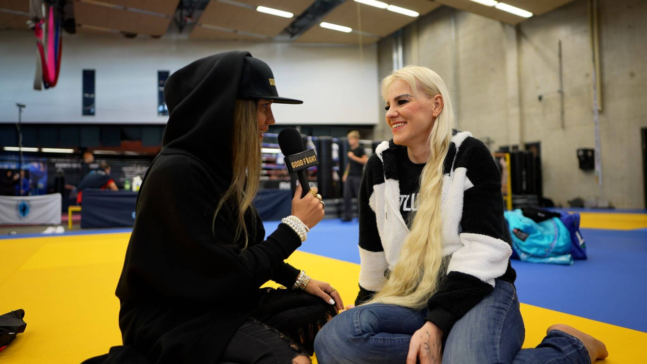 K-1 LIIGA I Kolme kuldse poja ema Heret Kari: “Minu pojad on võitlejad, vennad ja sõbrad” Monika Kuzmina ja Heret Kari. Foto: Virko Veskoja