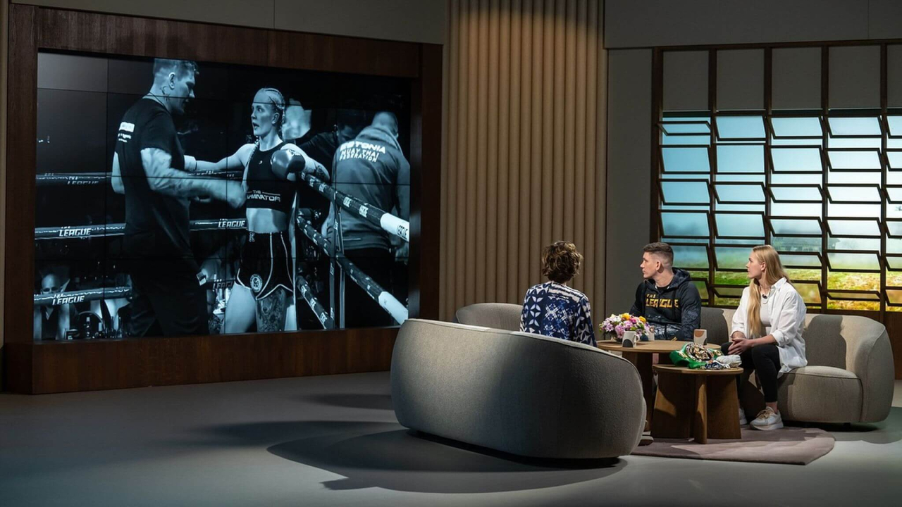 Ringo Tipp ja Sigrid Kapanen Hommik Anuga saates (Foto Kairit Leibold) (2)