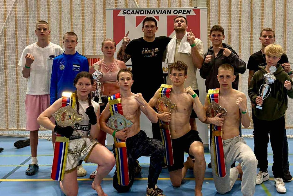 Kevin Renno Võitlusspordi Akadeemia taipoksijad tõid Taanist koju kuus võitu