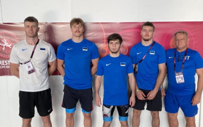 Noored Eesti maadlejad lähevad U-20 EM-il medalite järele