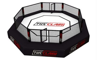 THE CLASH 3 I Pärnu Spordihallis pannakse püsti Eestis ainulaadne UFC-standarditele vastav võitluspuur