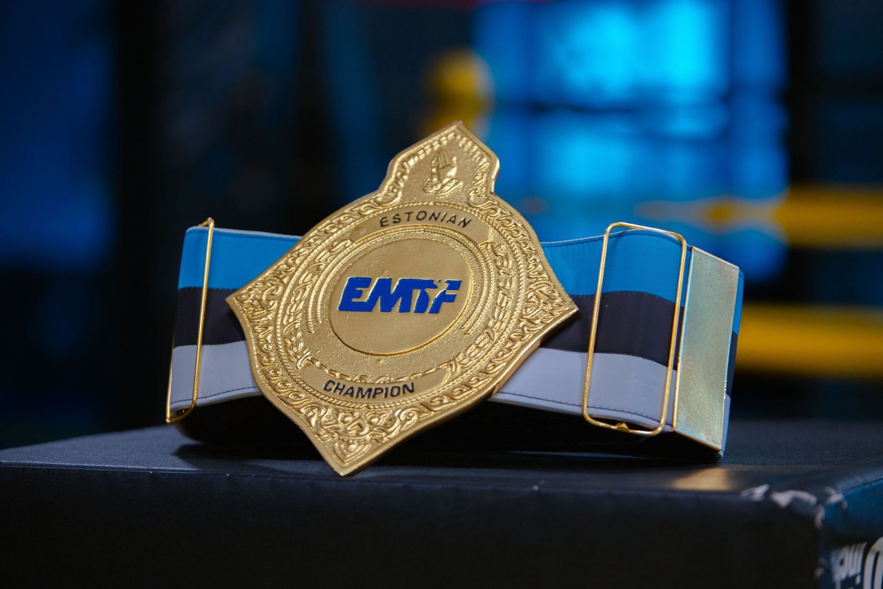 Eesti Meistritiitli vöö Foto GoodFight, Risto Štukert 1