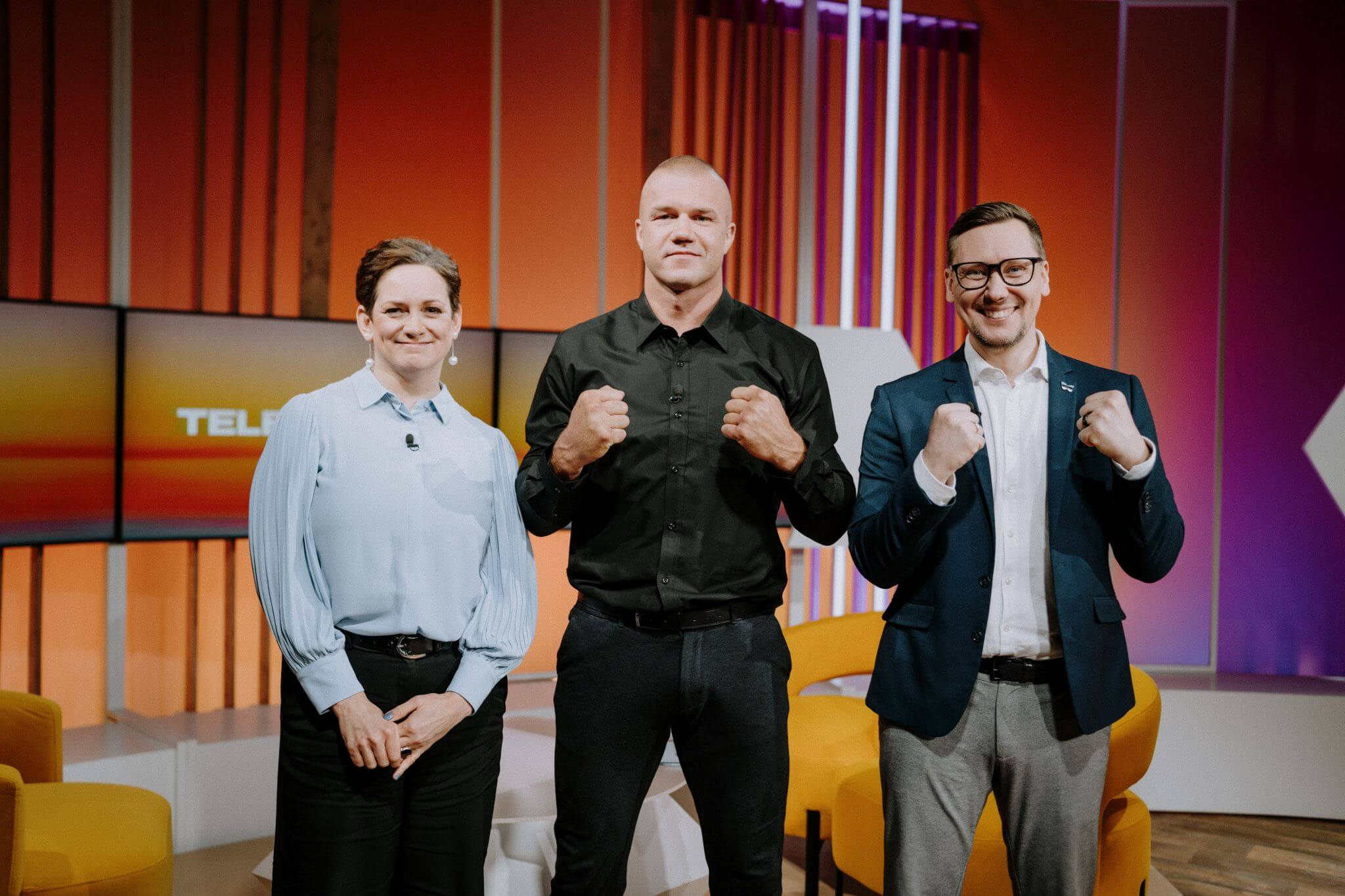 Romi Hasa, Uku Jürjendal ja Kristjan Gold. Foto: GoodFight, Joosep Ints