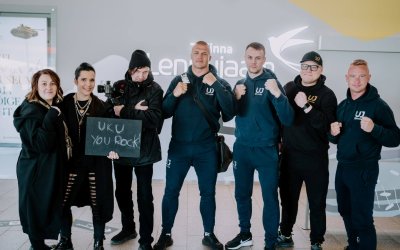 GALERII I Vaata, kuidas võeti Uku Jürjendal kodumaale naastes vastu