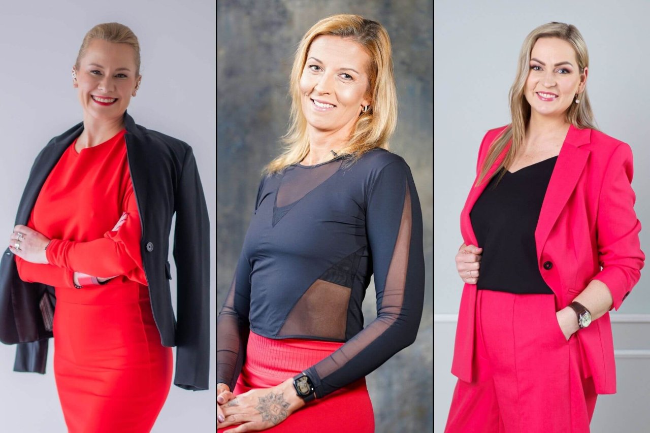 Olesija Saue, Janika Koch-Mäe ja Maie Jaomaa