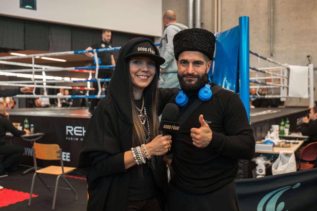 Eesti Muay Thai Liiga (Foto Risto Štukert) (052) - Monika Kuzmina ja Rustam Gurbanov