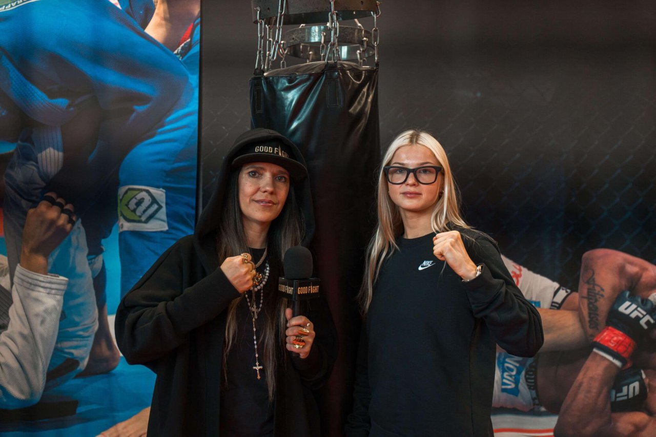 Eesti Muay Thai Liiga (Foto Risto Štukert) (116) - Monika Kuzmina ja Karoliine Moones